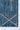 Blue area rug 3'3" X 5 - overhead flat lay view