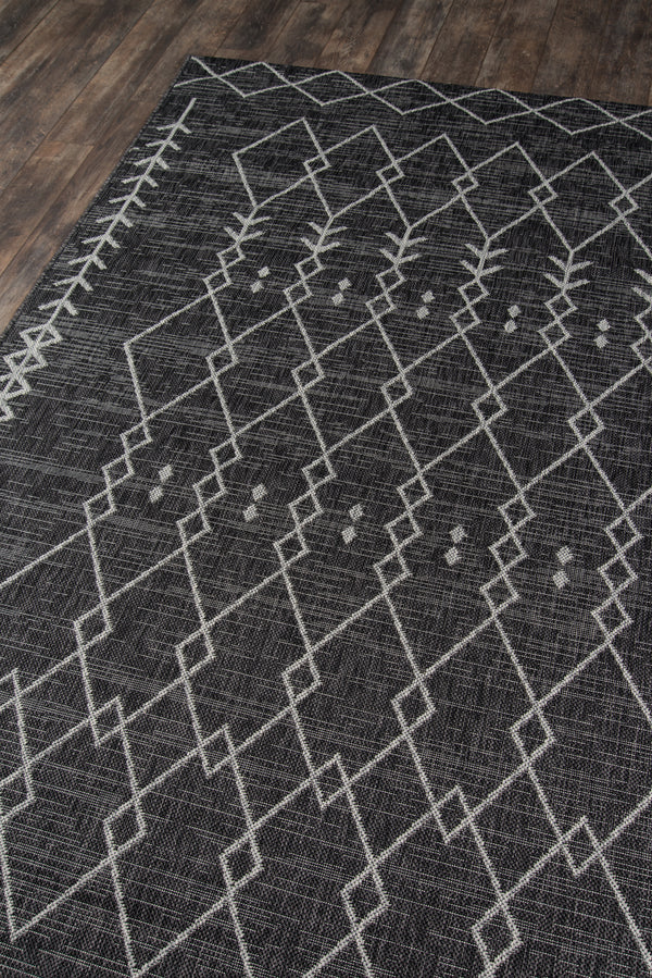 Villa Black Geometric Runner Rug by Novogratz - 2' X 10' Runner lifestyle