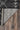 Black Polypropylene area rug 2' X 3' - corner detail and border