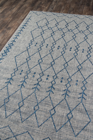 Polypropylene area rug 7'10" X 10 - close-up of pattern and texture