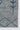 Grey area rug 2' X 10' - overhead flat lay view