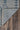 Grey area rug 2' X 10' - corner detail and border