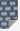 Blue Geometric area rug 7'10" X 10 - overhead flat lay view