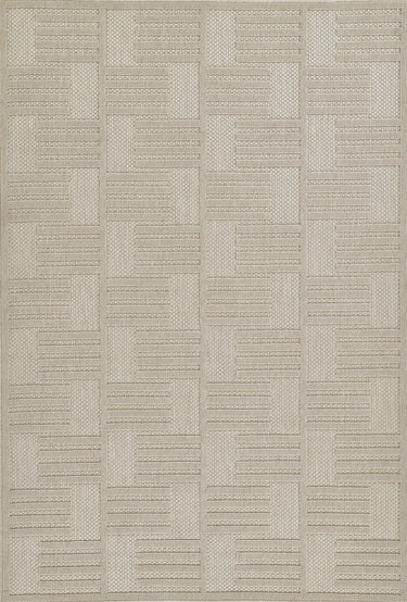 Beige Vines Machine - Made Area Rug by Momeni, 5'3" X 7'6"