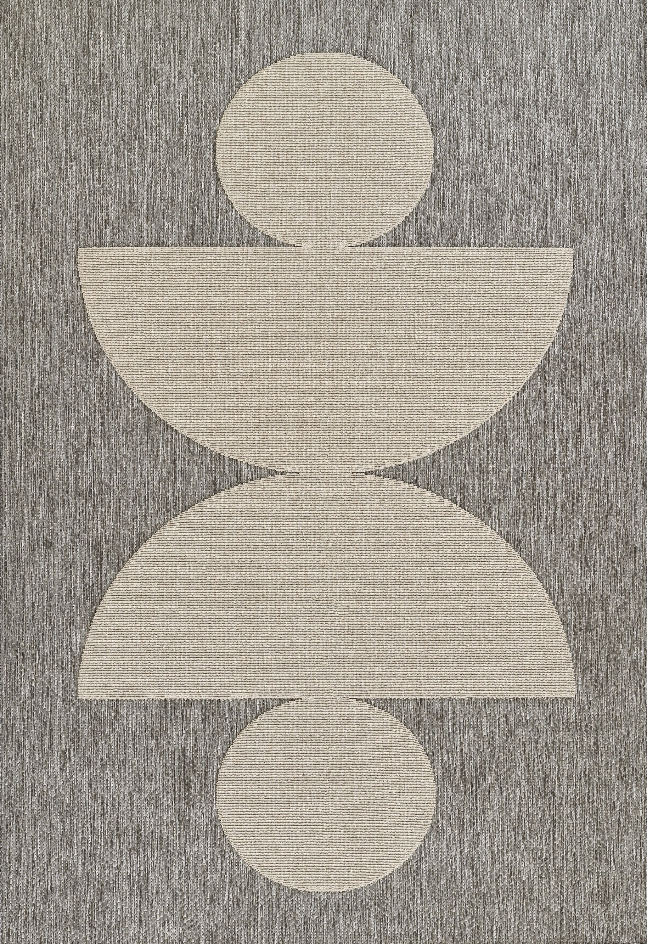 Momeni Vines VN-03 Grey Machine - Made Area Rug, 9'3" X 12'6"