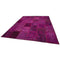 Violet Overdyed Area Rug - AR3452