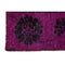 Violet Overdyed Area Rug - AR3452