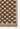 Brown Contemporary area rug 2'6" X 8 - close-up of pattern and texture