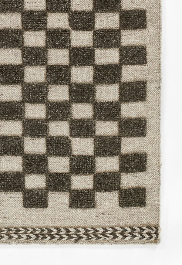 Black Willow Hand Woven Area Rug, 6'3