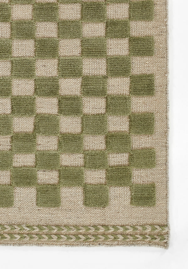 Green Contemporary Area Rug by Momeni, Willow 8' X 10' lifestyle