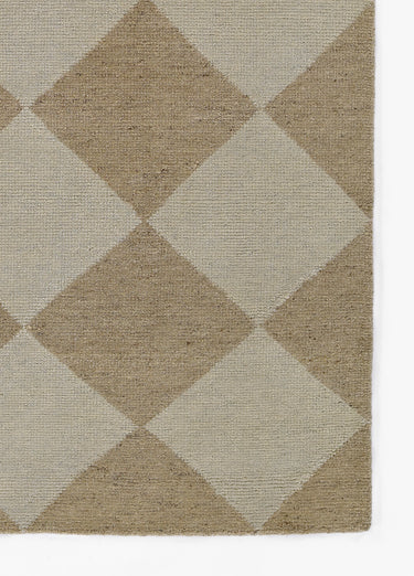 Wool area rug 10' X 14' - close-up of pattern and texture