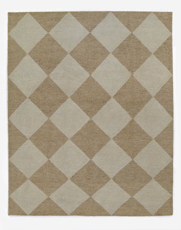Momeni Willow 100% Wool Beige Area Rug, 6'3" X 9'