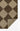 Brown Wool area rug 10' X 14' - overhead flat lay view