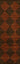 Orange area rug 5' X 8' - detail shot showing pile and weave