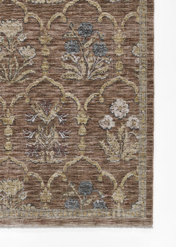 Wisteria Rust Area Rug - WIS-1 Machine - Made, 5'3