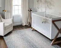 Safari-inspired antelope design rug in luxury indoor space
