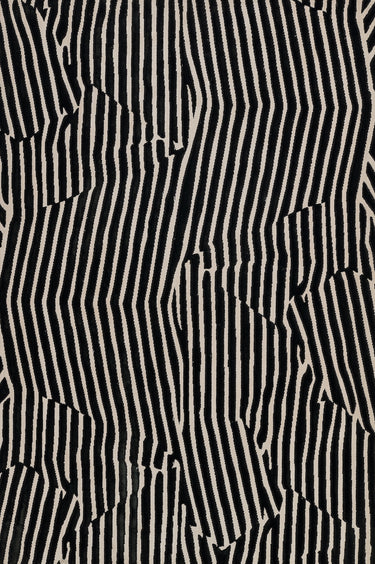 Black Xander Machine - Made Area Rug by Momeni, 9'3" X 12'6"
