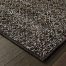 Atlas Black Area Carpet AR6985