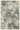 Oriental Weavers Branson BR12A Beige and Teal Large Seating Area Rug Polypropylene Area Rug - 7'10" x 10'