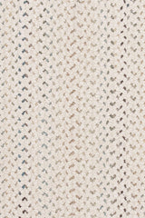 Dramatic Static Cyber White Area Rug