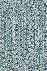 Sea Glass Ocean Blue Area Rug
