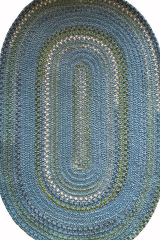 Bailey Delphinium Blue Area Rug