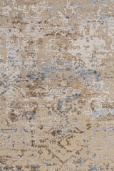 Carrara Beige Blue Area Rug