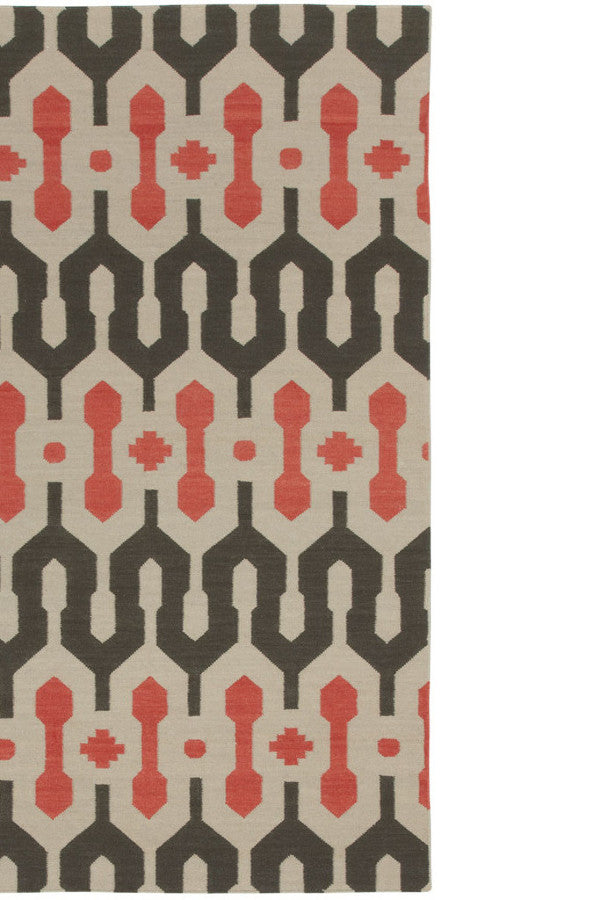 L'Alhambra Pigeon Salmon Area Rug