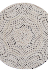 Dramatic Static Foggy Day Area Rug