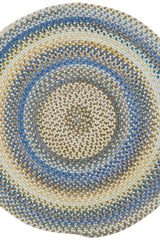 American Legacy Natural Blue Area Rug