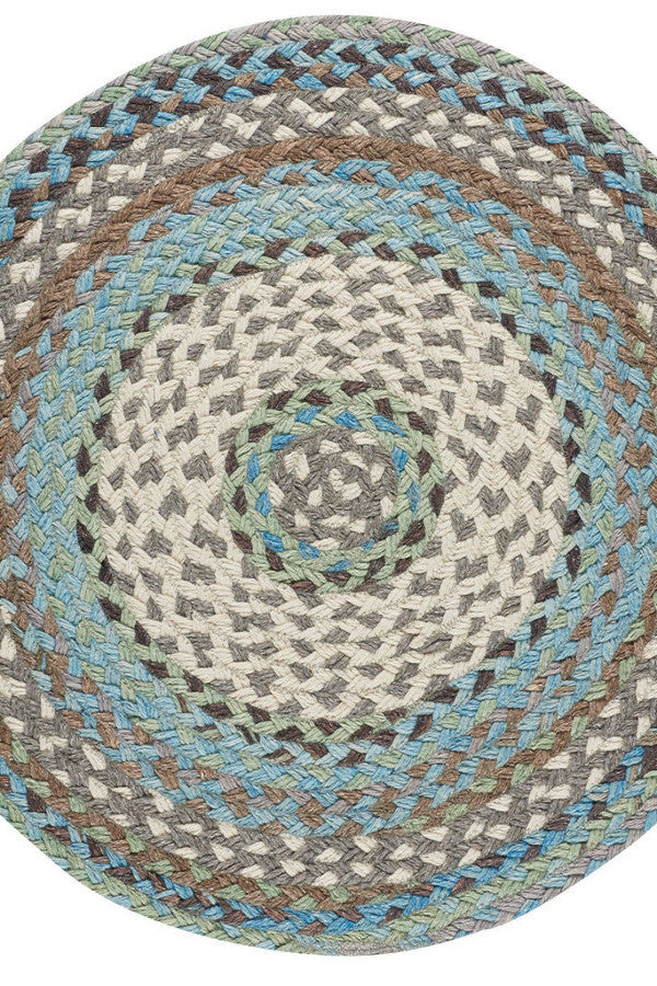 Wanderer Ocean Blue Area Rug