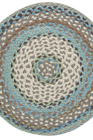 Wanderer Ocean Blue Area Rug