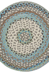 Wanderer Ocean Blue Area Rug