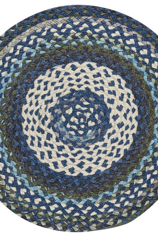 Wanderer Deep Blue Area Rug