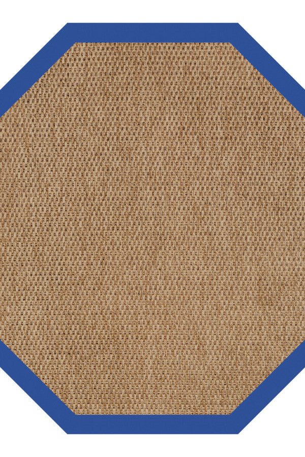 Islamorada-Basketweave Canvas Pacific Blue Area Rug