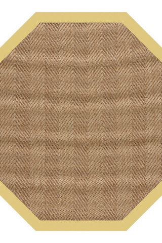 Islamorada-Herringbone Canvas Canary Area Rug