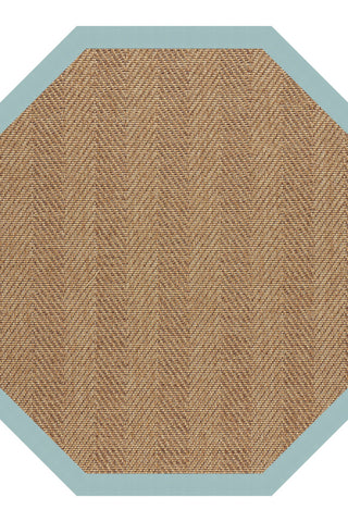 Islamorada-Herringbone Canvas Aquatic Area Rug