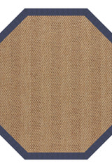 Islamorada-Herringbone Canvas Neptune Area Rug