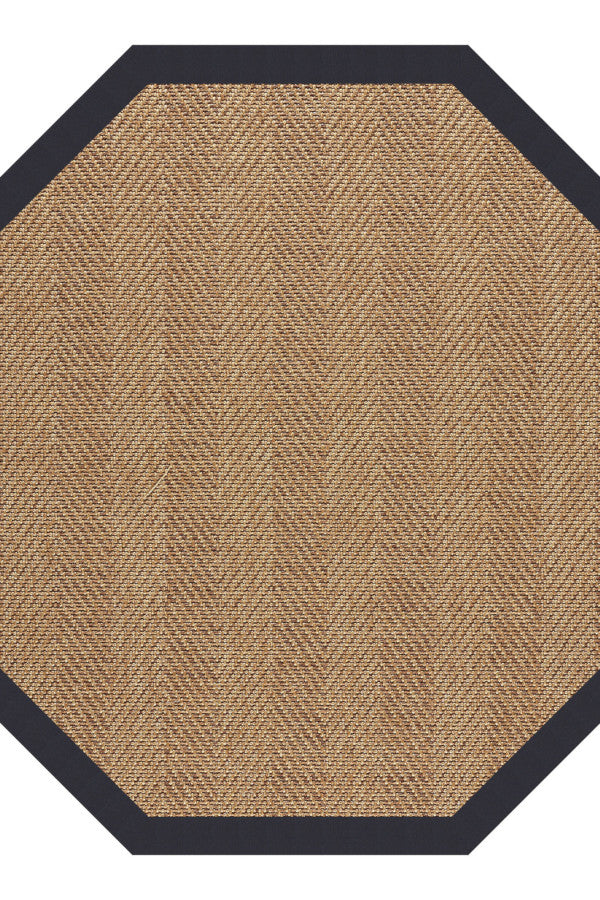 Islamorada-Herringbone Canvas Navy Area Rug