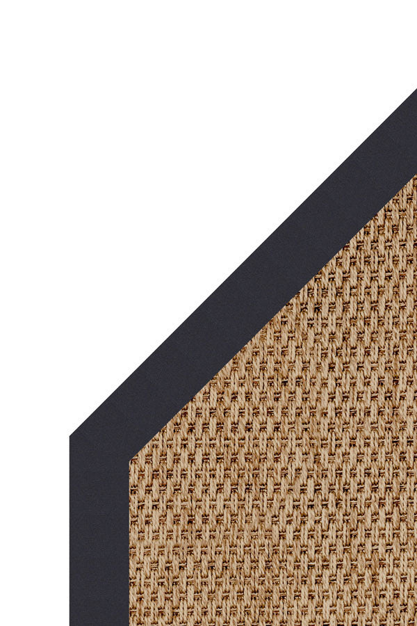 Islamorada-Basketweave Canvas Navy Area Rug