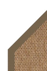 Islamorada-Basketweave Canvas Cocoa Area Rug