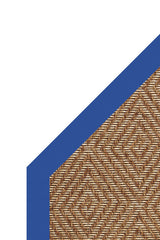 Islamorada-Diamond Canvas Pacific Blue Area Rug