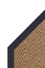 Islamorada-Diamond Canvas Navy Area Rug