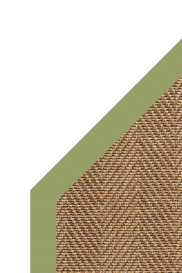Islamorada-Herringbone Canvas Citron Area Rug