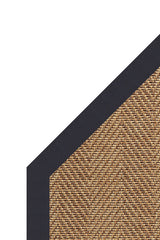 Islamorada-Herringbone Canvas Navy Area Rug