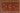 Super Kazak Hand-Knotted Wool Area Rug, Red and Light Gold 3'11" x 6'4" - full view