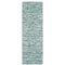 Hand-crafted Blue Runner Rug Lucent Wool Blend AR7527