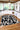 Roberta TOP-3 black handwoven wool rug from Topanga collection