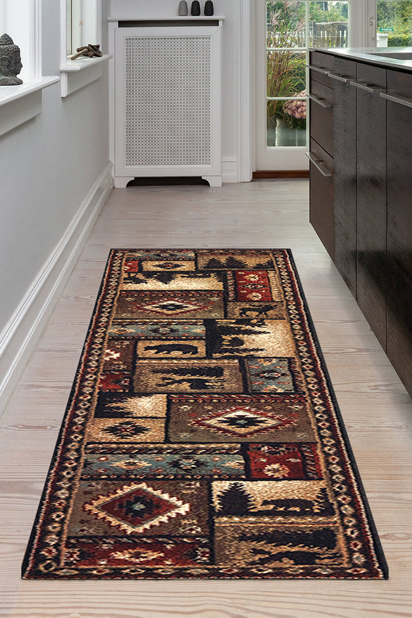 100% Polyester Rectangle Shape Indoor Area Rug