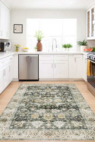100% Polyester Vintage  Indoor Area Rug